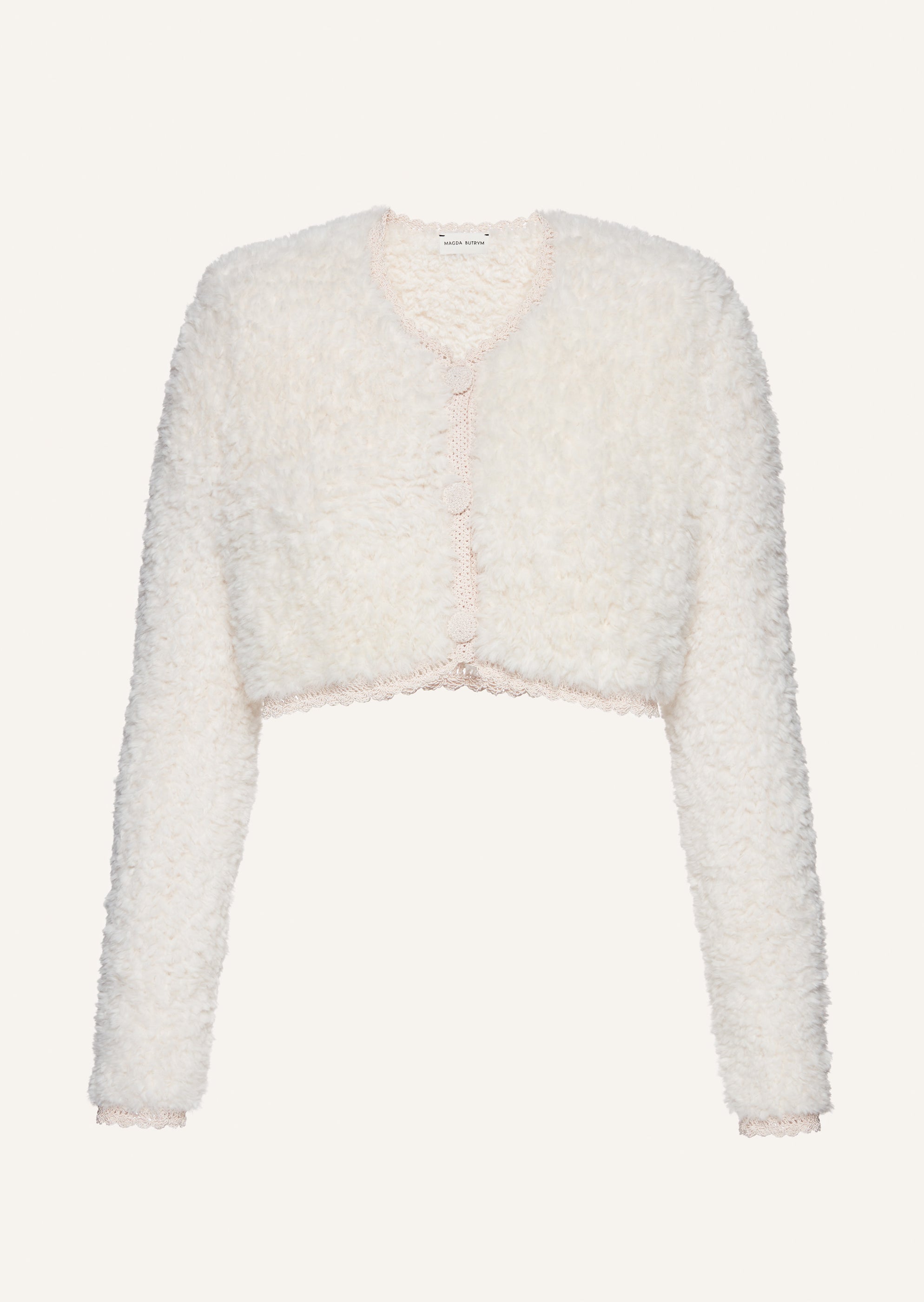 AW23 CROCHET 01 BLAZER CREAM