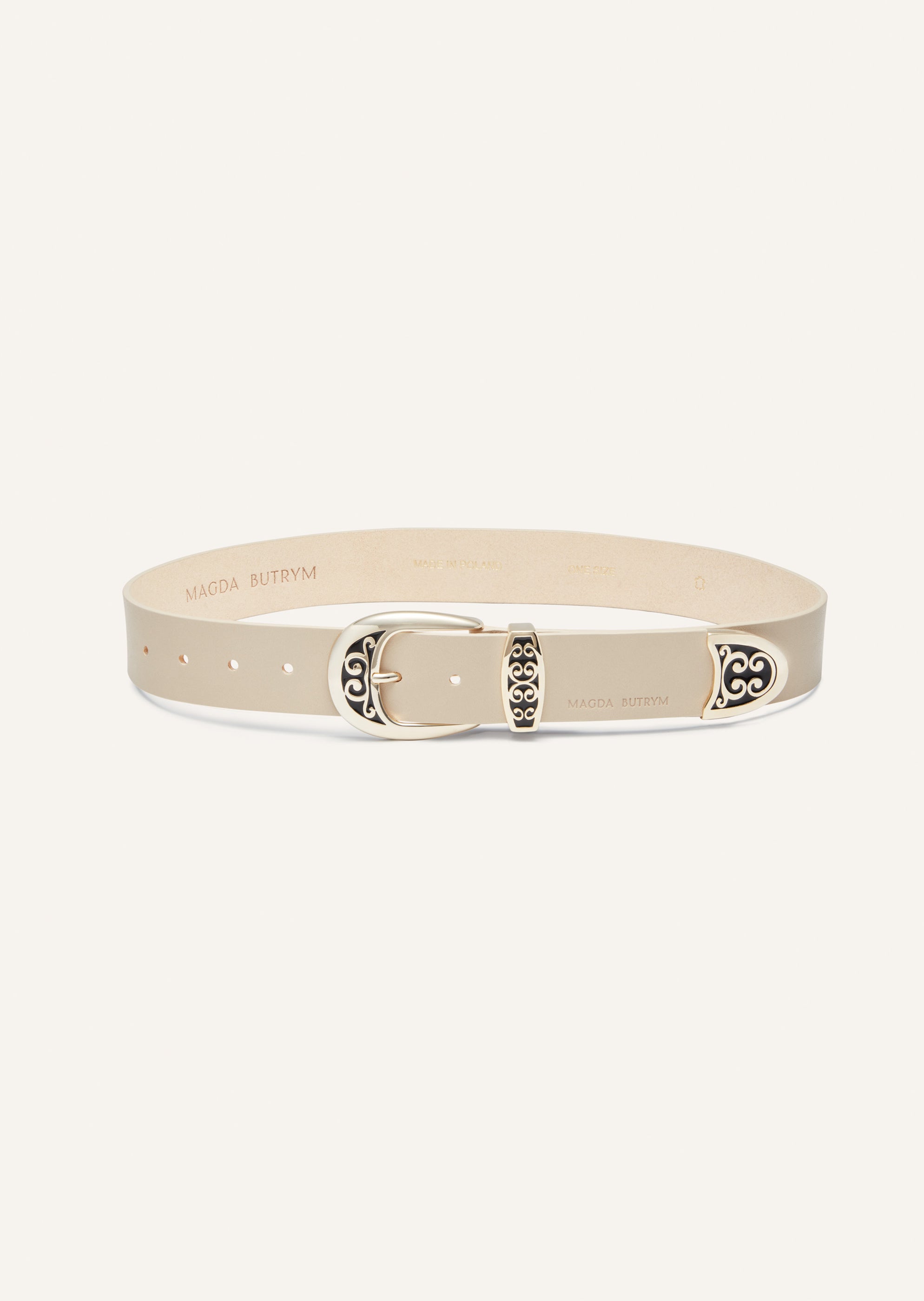 RE24 BELT 01 CREAM