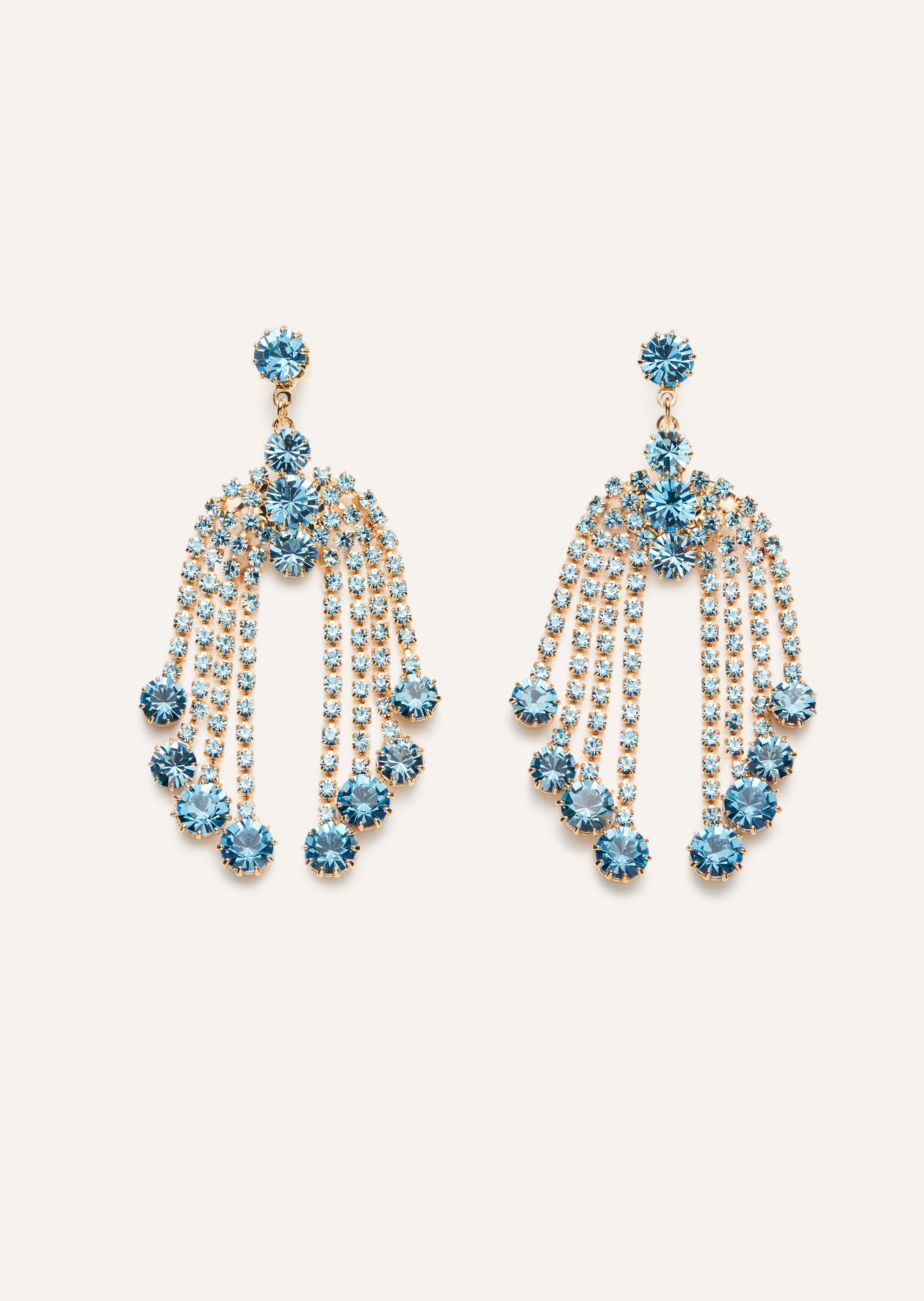 RE24 EARRINGS 12 LIGHT BLUE