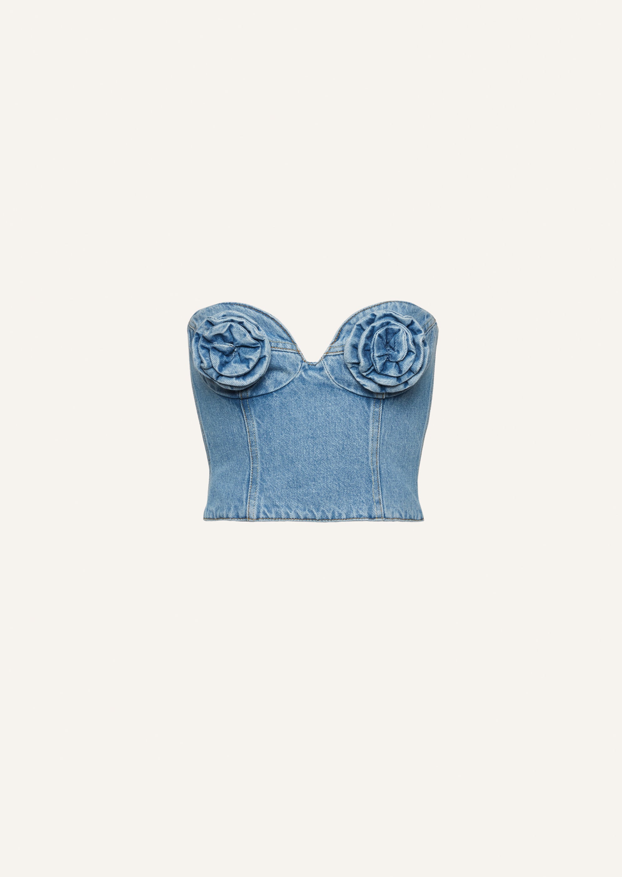 SS24 DENIM 07 CORSET LIGHT BLUE