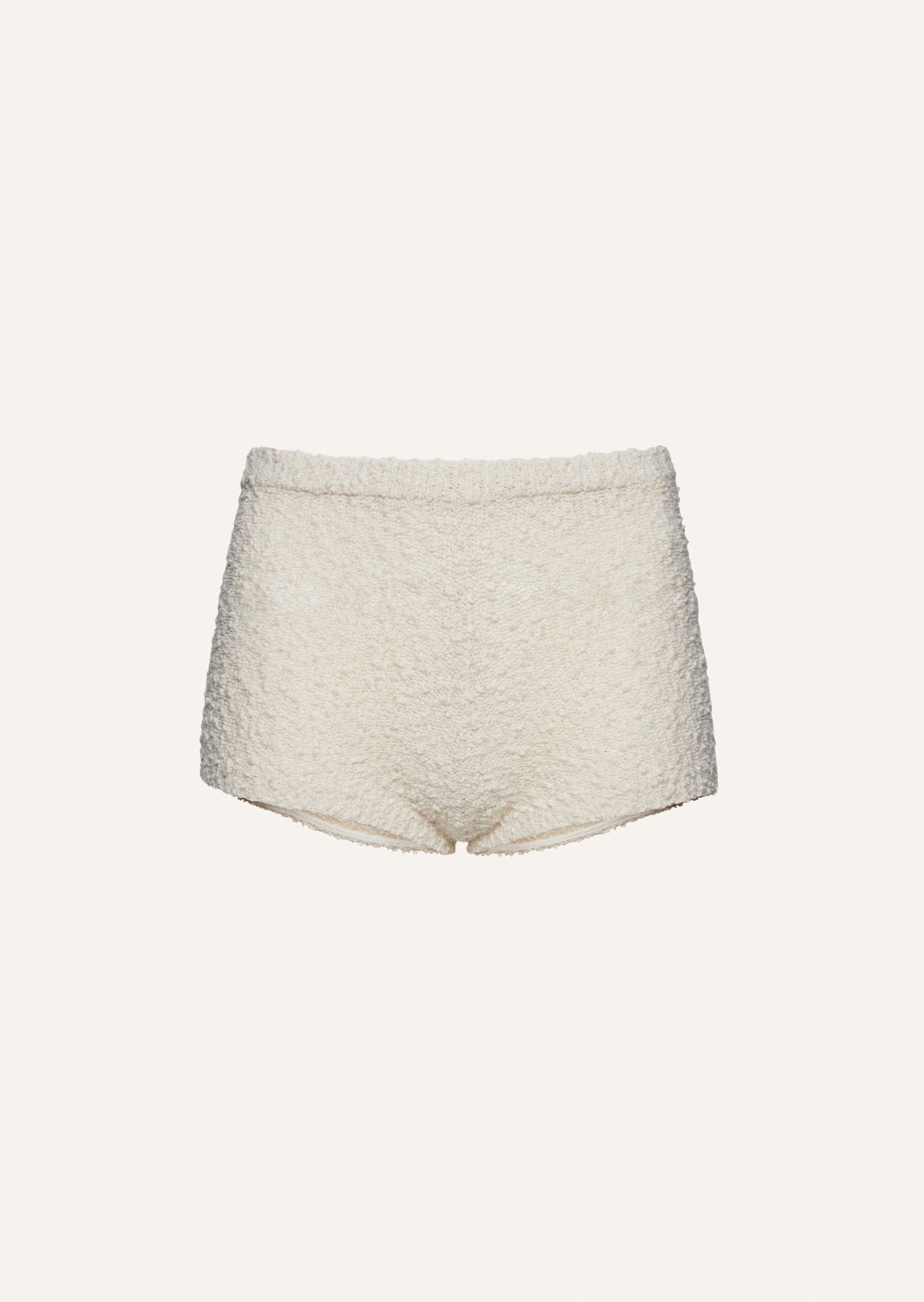 SS24 KNITWEAR 11 SHORTS CREAM