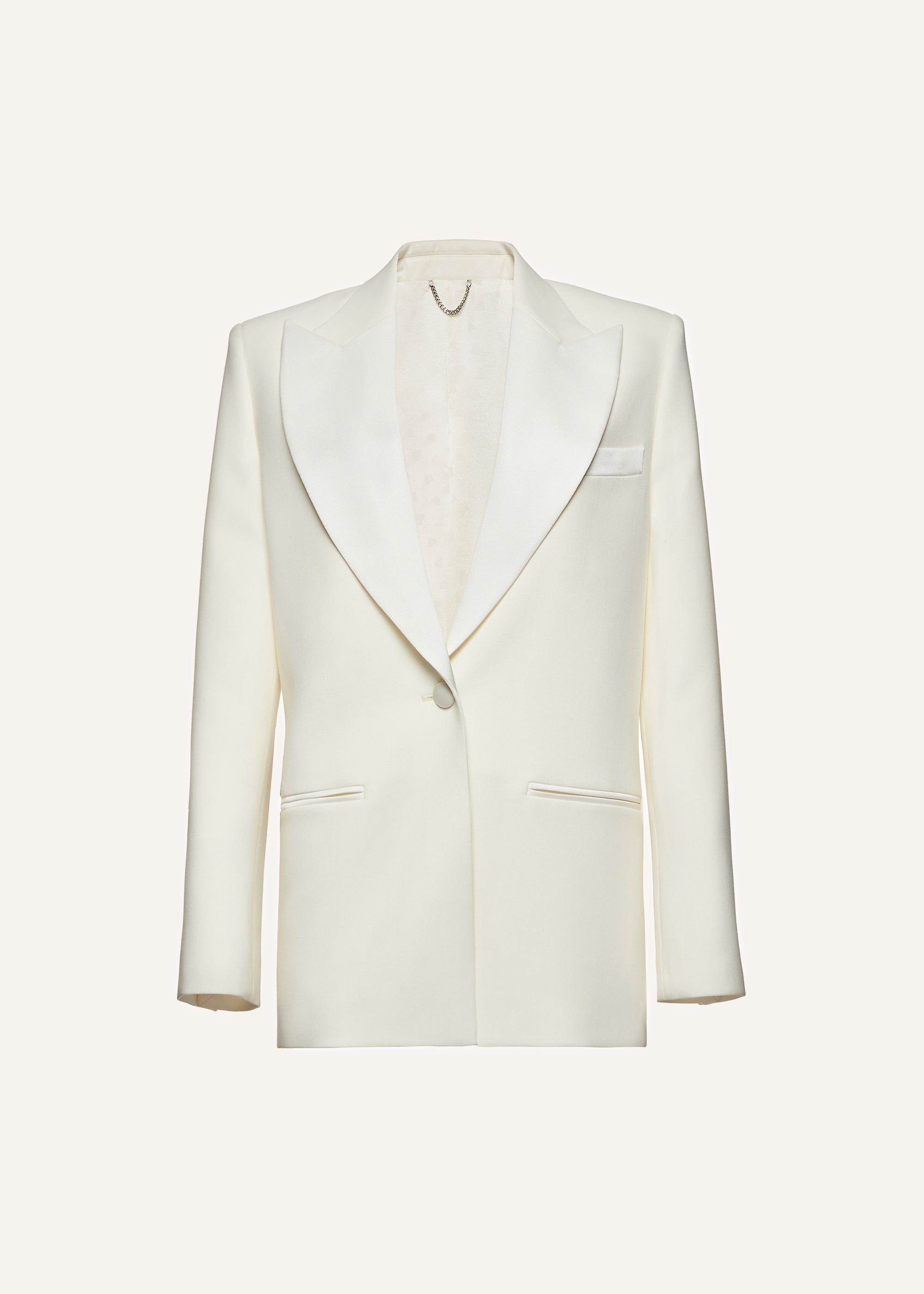 Tailored Blazer in cream | Magda Butrym