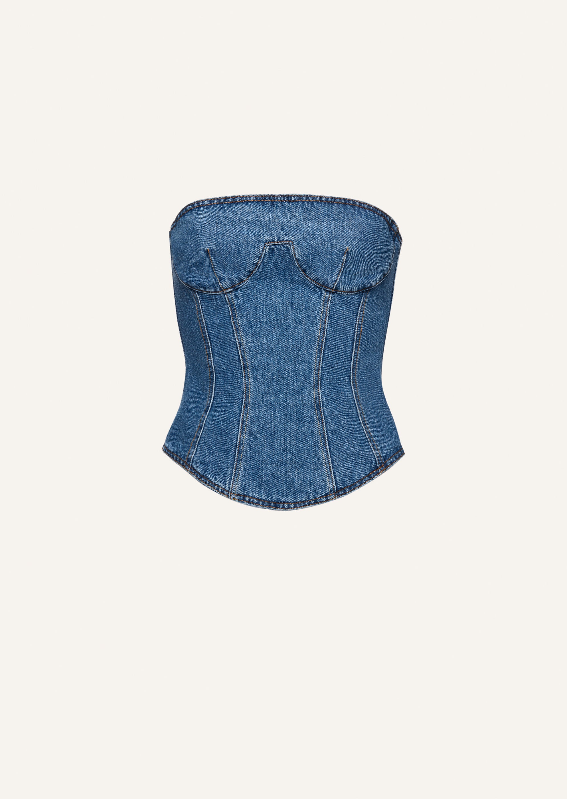 PF23 DENIM 04 CORSET BLUE