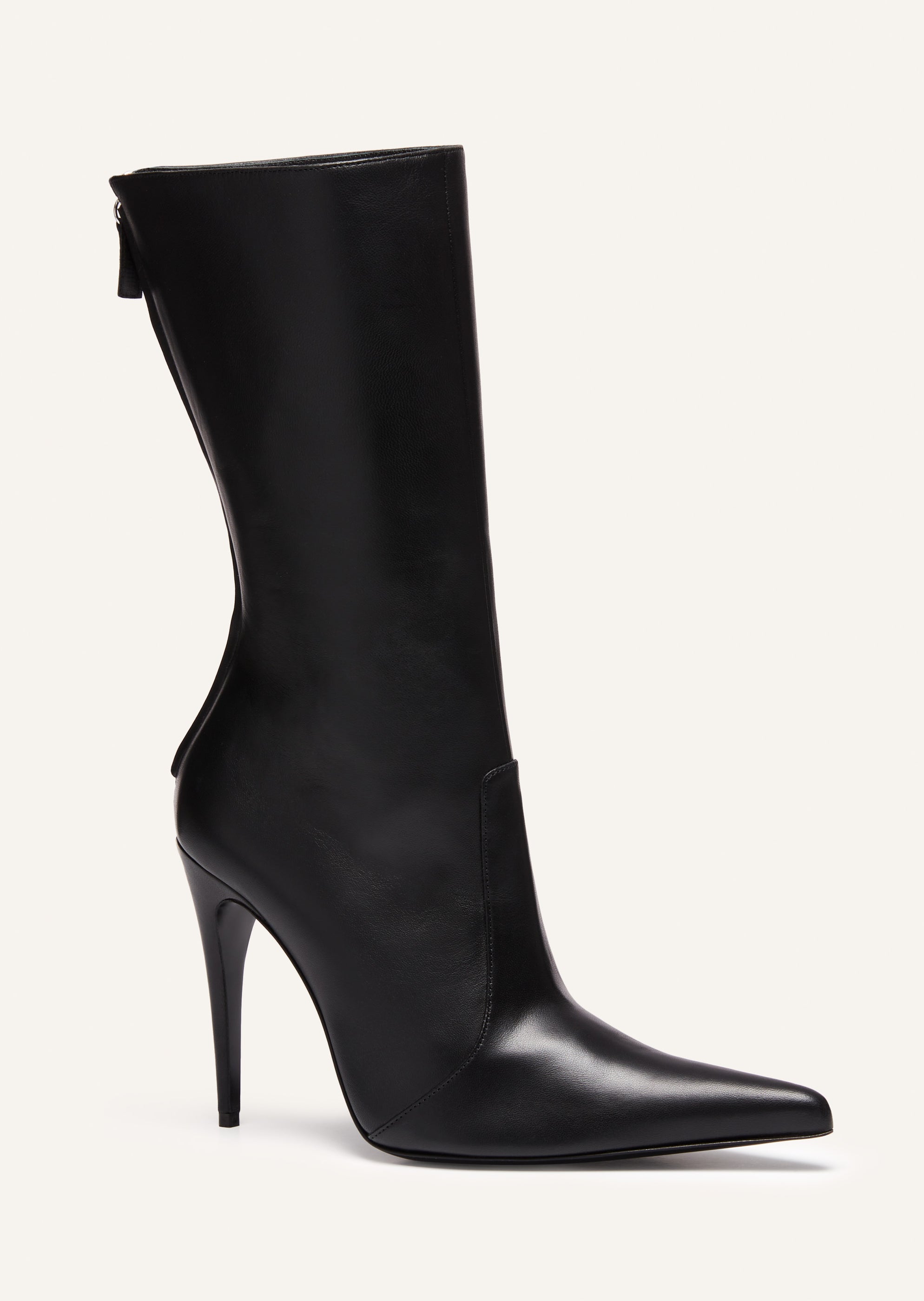 PF23 SHARP POINTED BOOT LEATHER BLACK