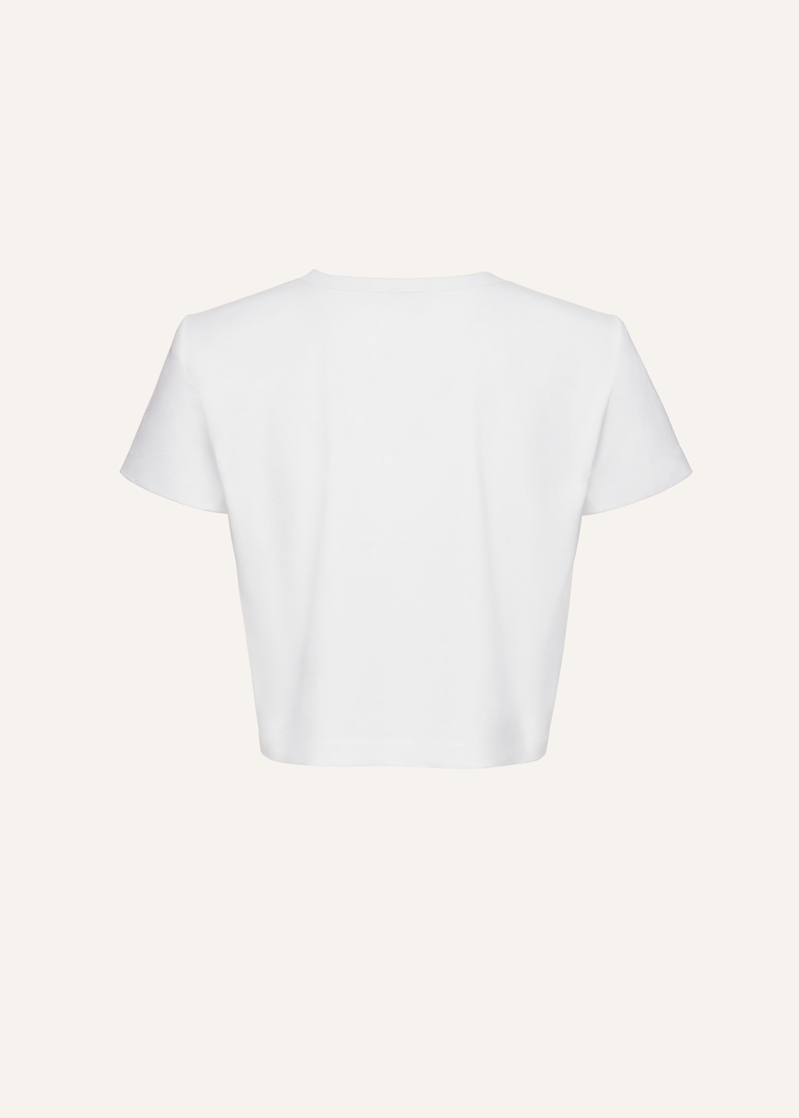 Crochet bra t-shirt in white | Magda Butrym