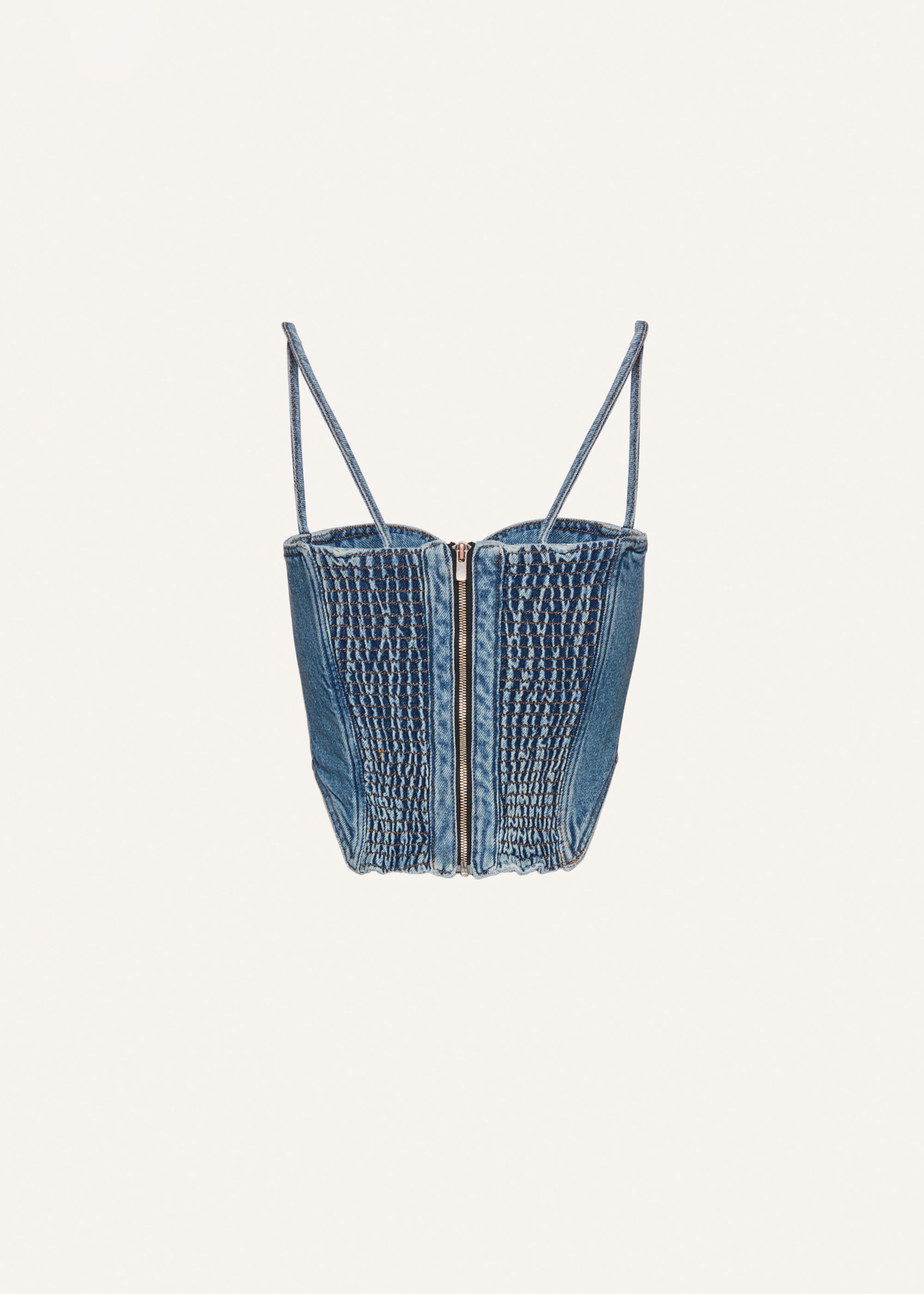 University of Massachusetts Denim Corset