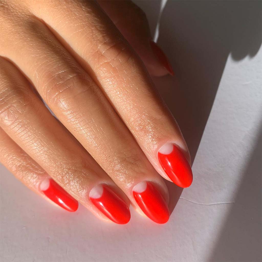 This New Crescent Nail Art Trend Is All Over Instagram