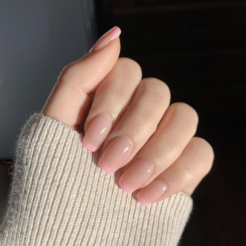Baby Pink French Tips