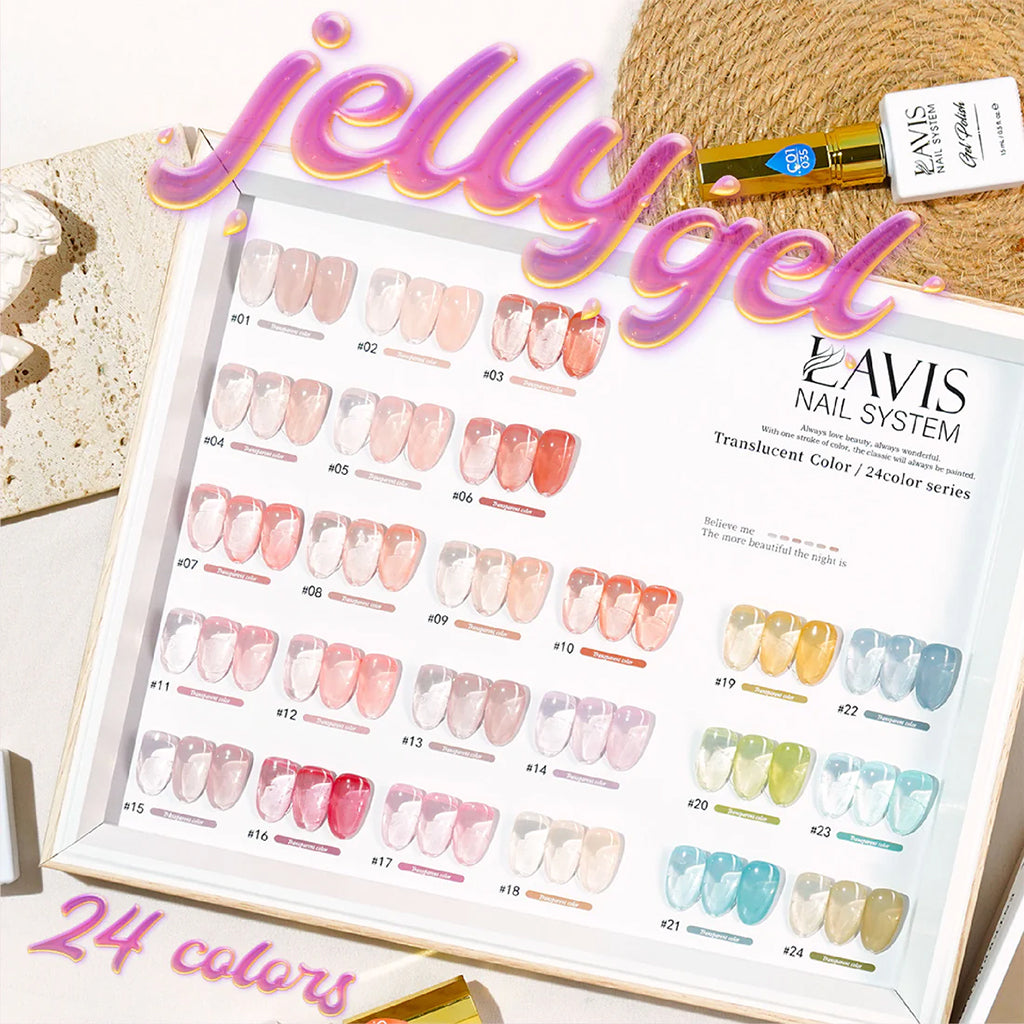 Lavis Jelly Nude Gel Collection