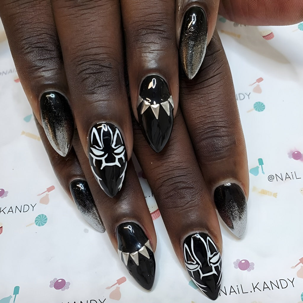 Black Panther Nails