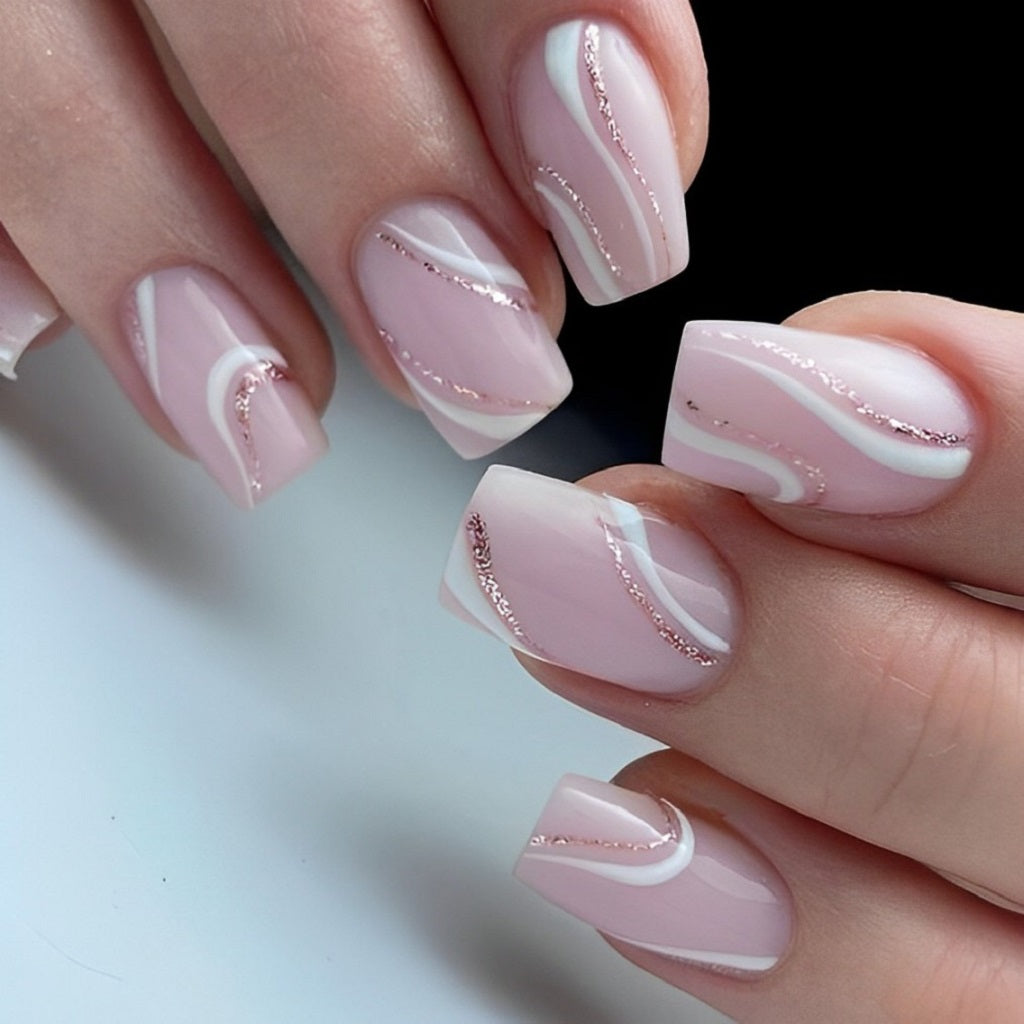 9 Stunning Pretty Pink Wedding Nail Ideas for Your Special Day