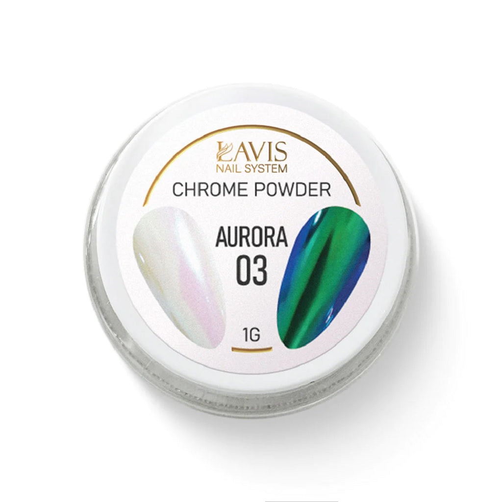 GSD203 - LAVIS Chrome Powder AURORA 03