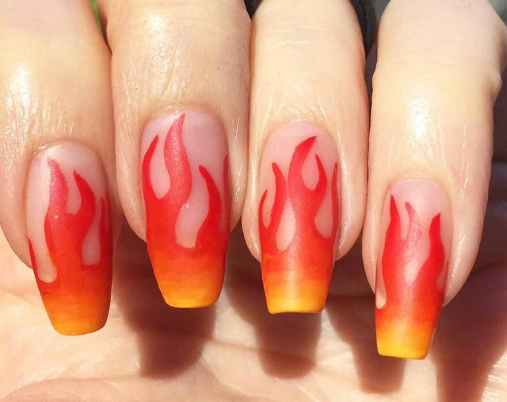 Glittery Flames of Passion