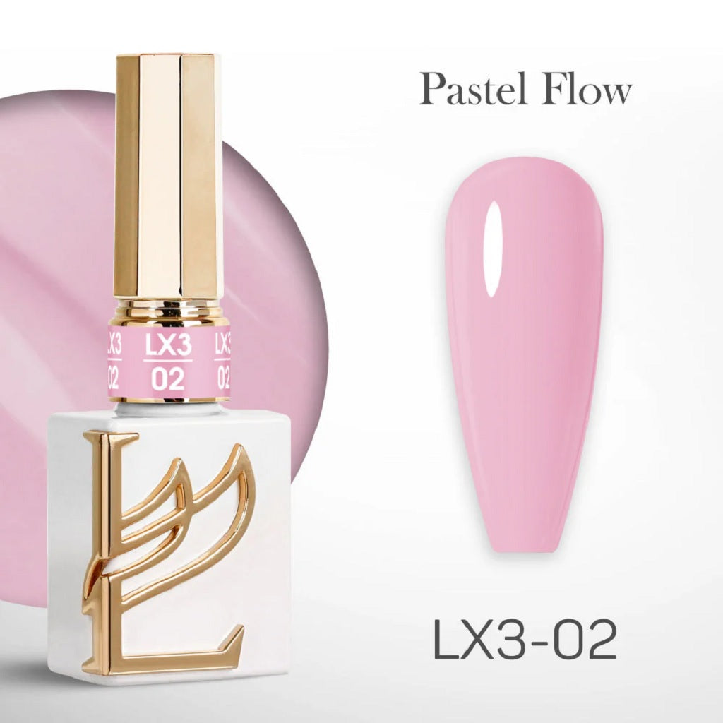 LAVIS LX3 - 02 - Gel Polish - Pastel Flow Collection