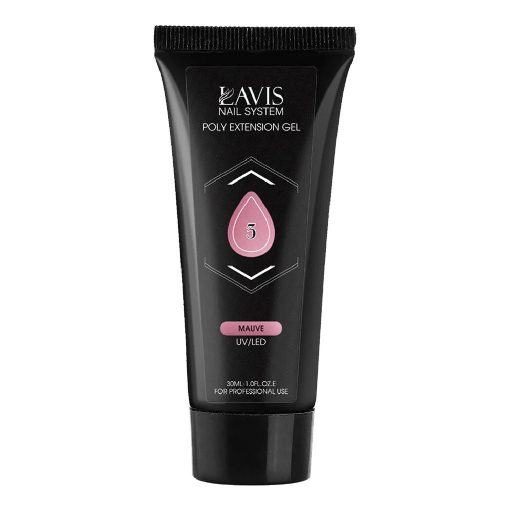 LAVIS Poly Extension Gel 15ml - 03 - Mauve