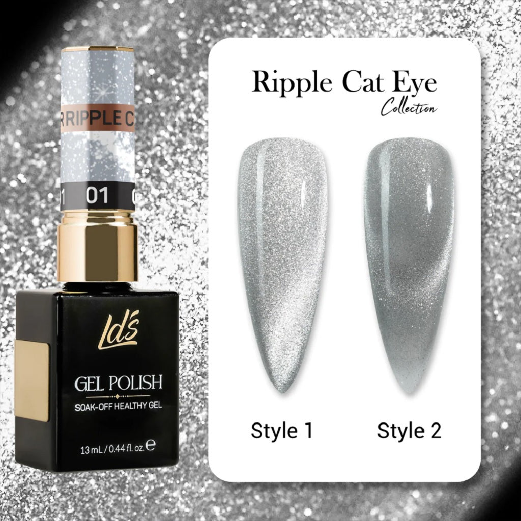 LDS Ripple Cat Eye - 01 - Gel Polish - Ripple Cat Eye Collection