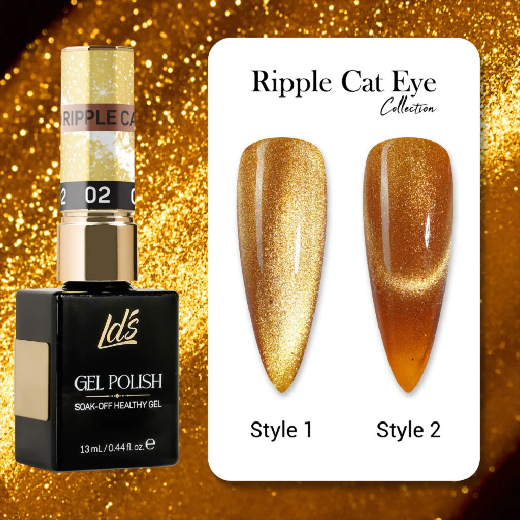 LDS Ripple Cat Eye - 02 - Gel Polish - Ripple Cat Eye Collection