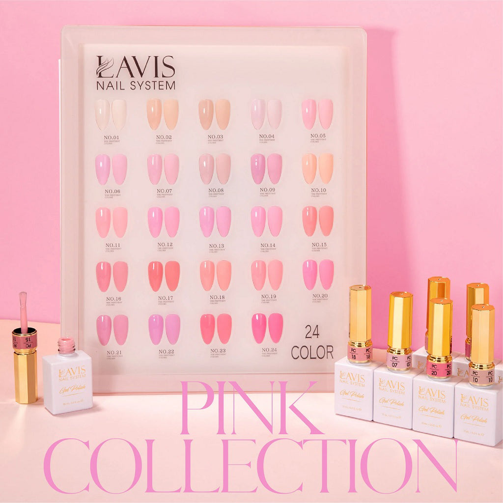 Lavis Gel Pink Collection