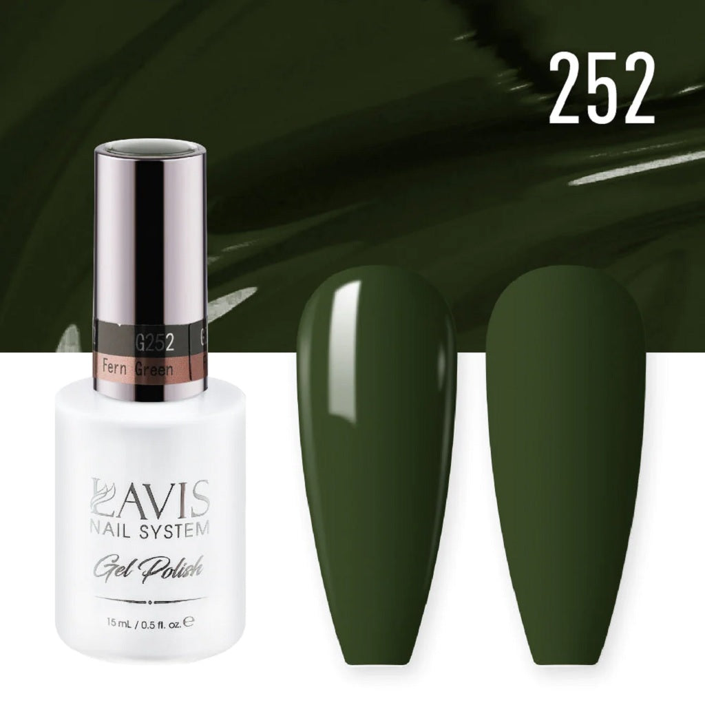 Lavis Gel Polish - 252 Fern Green - Green Colors