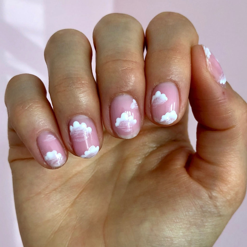 Pink Cloud Nails