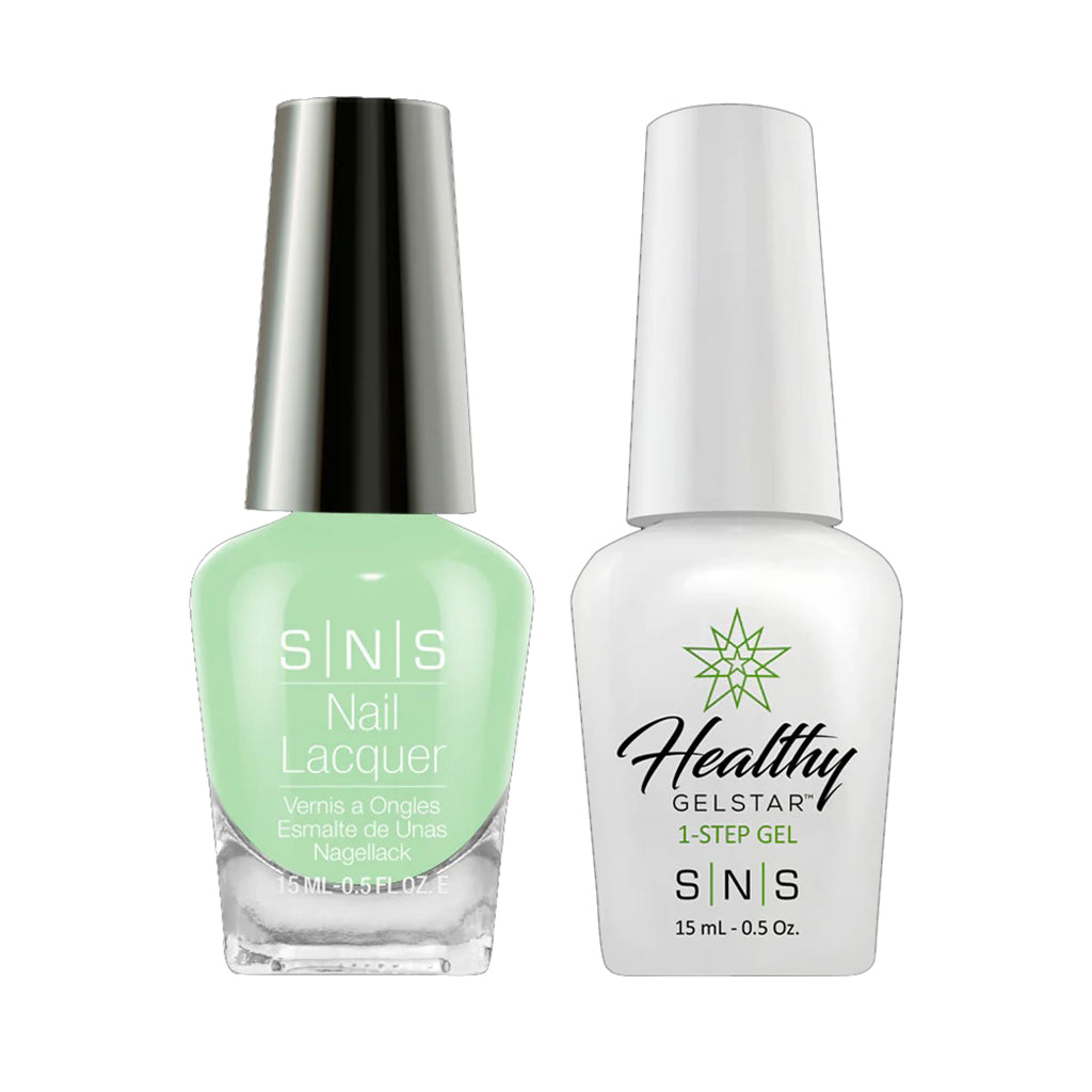 SNS Gel Nail Polish Duo - BP03 Green Colors