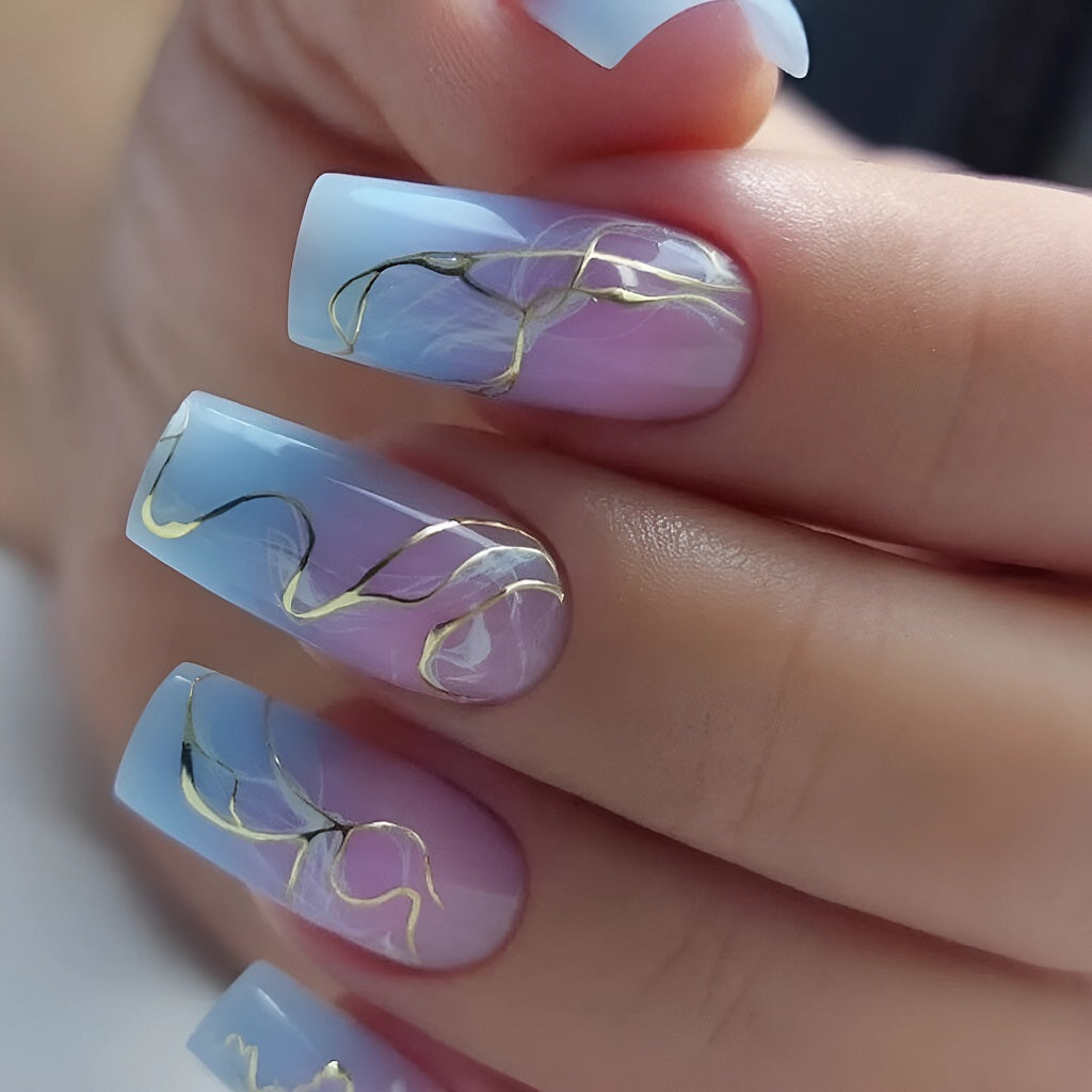 Spring Ombre Nail Designs