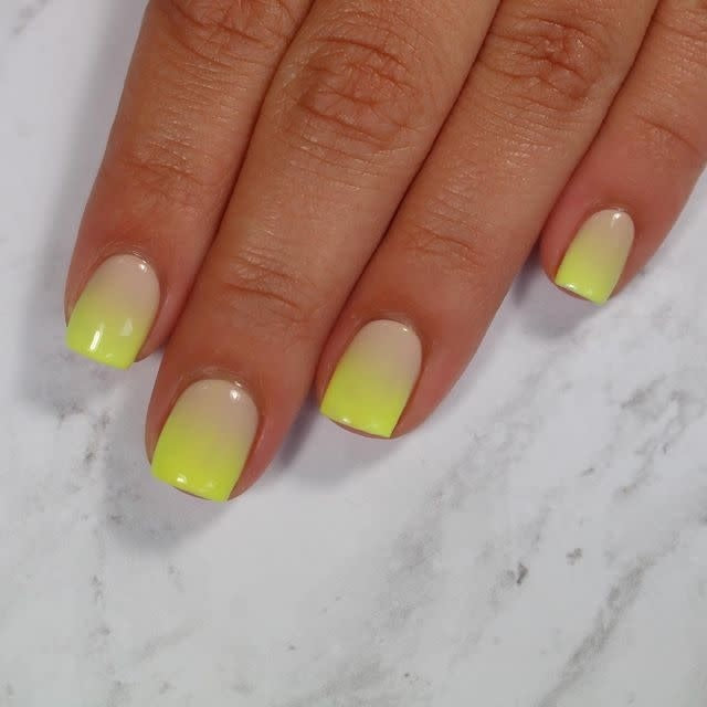 Spring Ombre Nail Designs