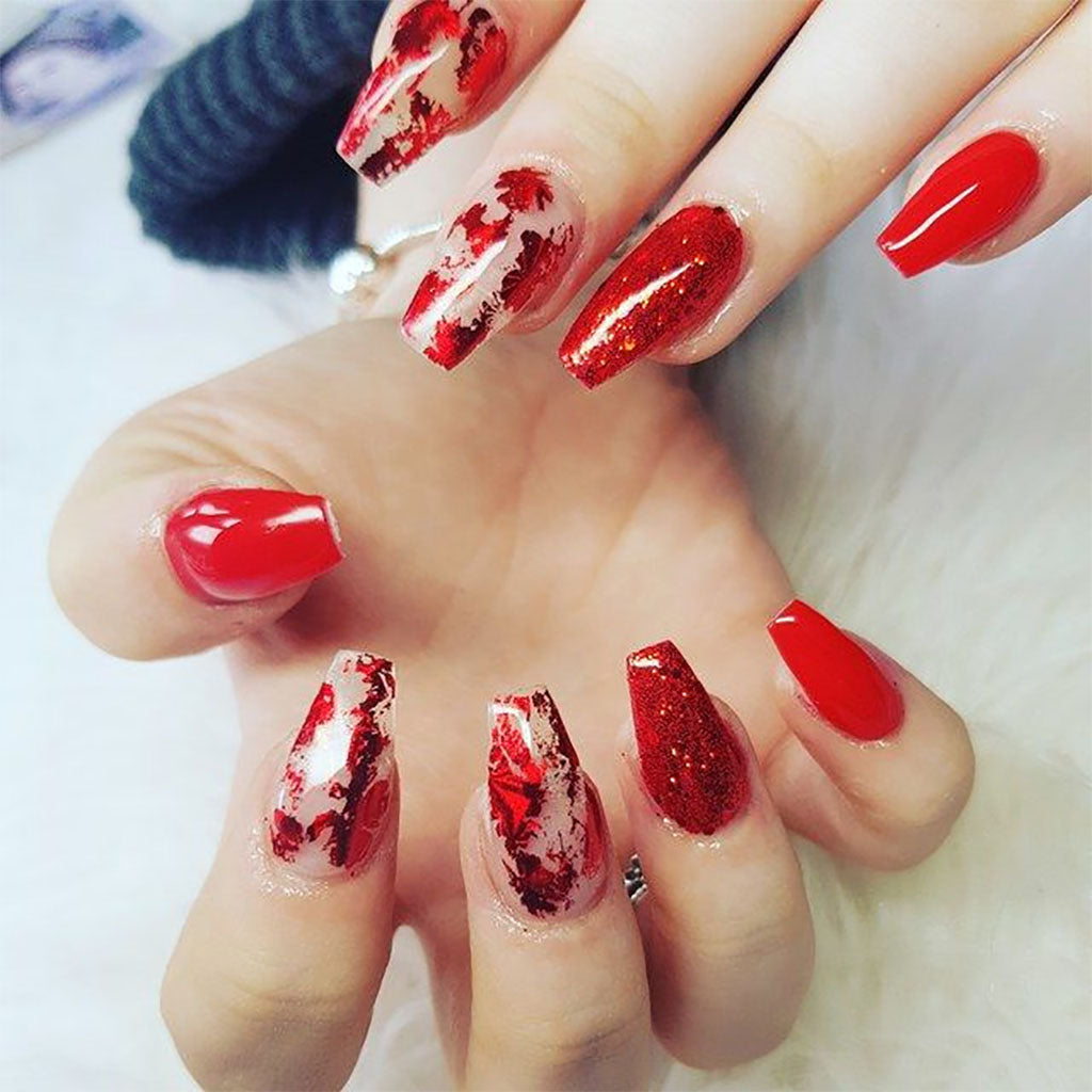 42 Stunning Red Nail Design Ideas to Spice Up Your Look - Boss Babe  Chronicles