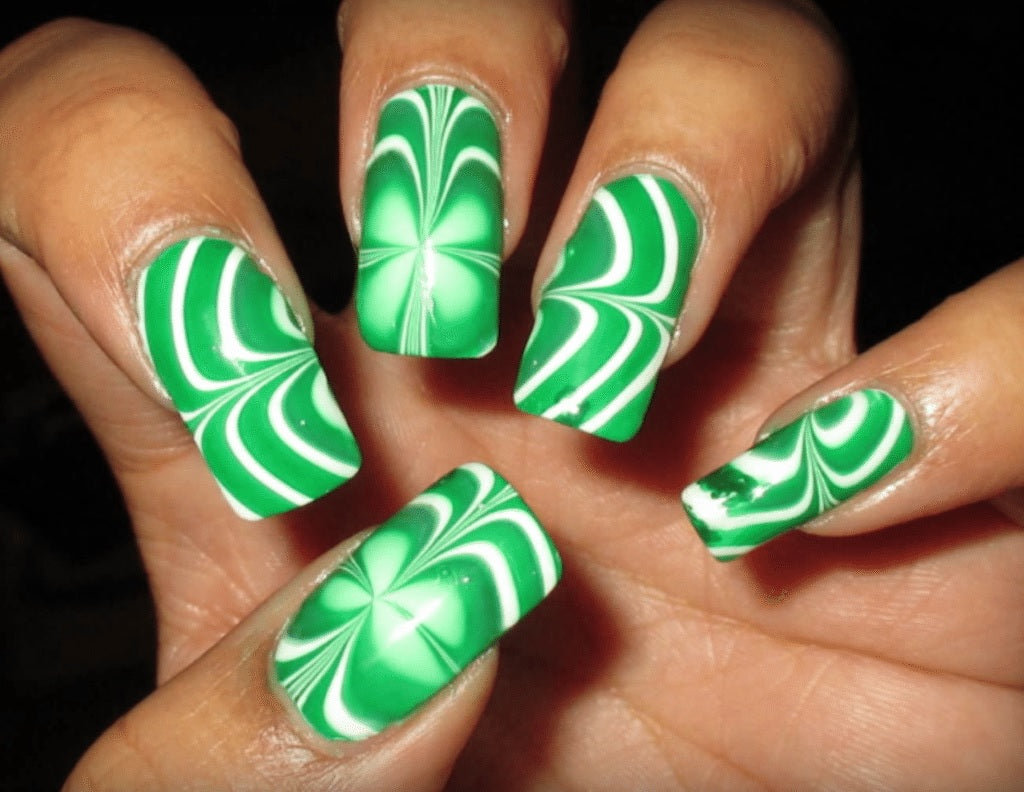 Water Marble Nails