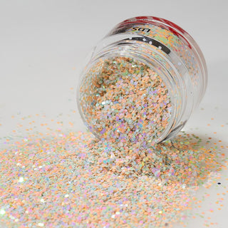 LDS Confetti Glitter Nail Art - CF04 - Moon Prism - 0.5 oz