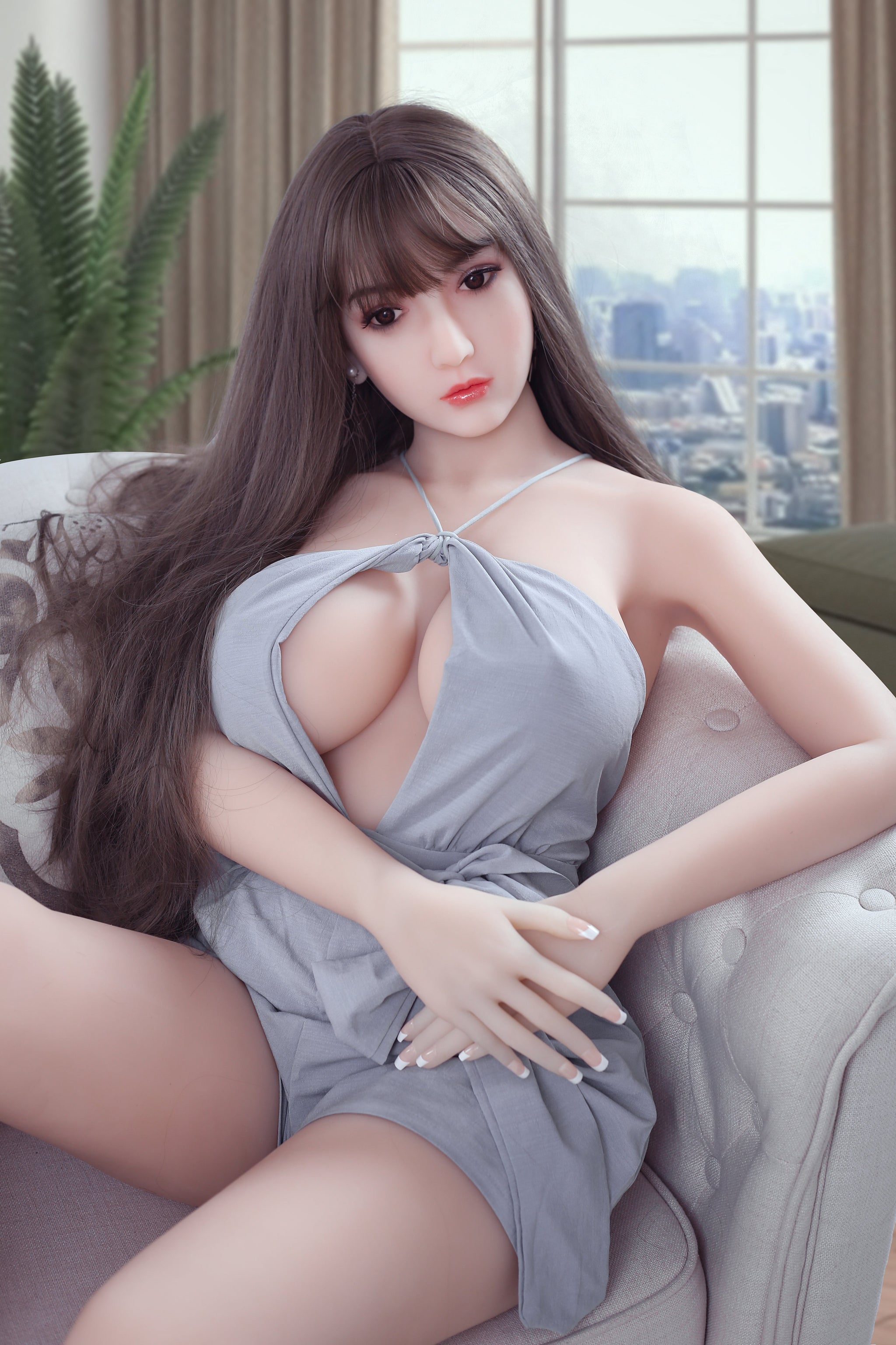 Thanchanok Jirekpreedamit Tits Video - AF DOLL 166cm Big breasts TPE Sex Doll Amy - lovedollshops.com