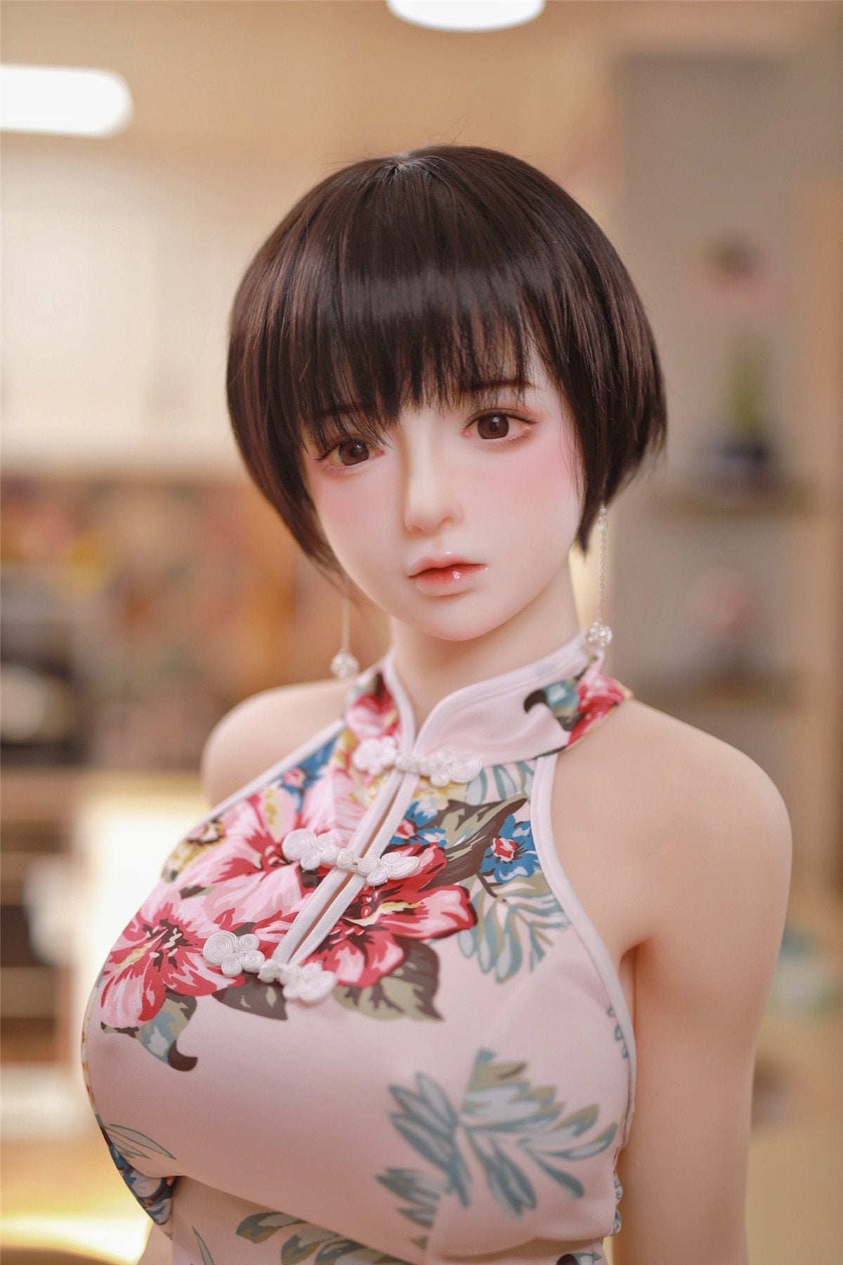 Jy Doll 161cm Big Boobs Short Hair Tpe Sex Doll Qianqian