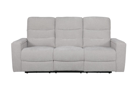 Rosa Power Recliner Sofa with Adjustable Headrest - Dove – Accents