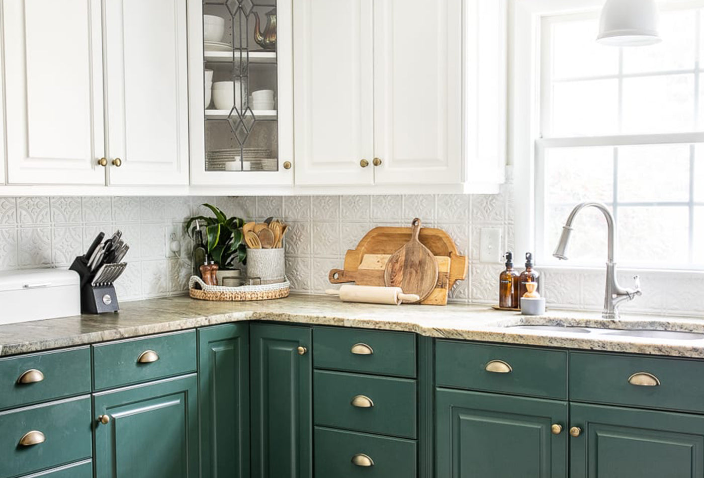 L-Shaped Kitchen Worktop