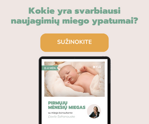 Pirmųjų mėnesių kūdikio miegas (0-4 mėn.) Dovilė Šafranauskė Miego Pelytės naujagimių miego ypatumai individualūs mažylio miego poreikiai Pirmųjų mėnesių dienotvarkė Miego pokyčiai augant Kuo ypatin