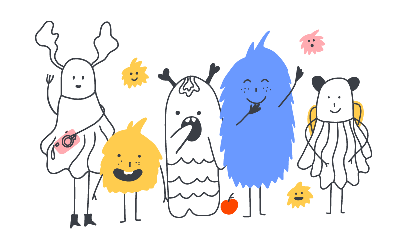 HappyMe welcome animation