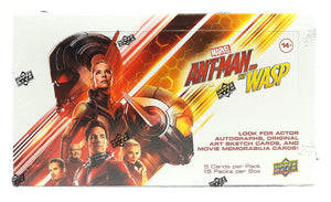 Upper Deck Marvel Ant-Man & the Wasp trading cards (2018) - Hobby Box
