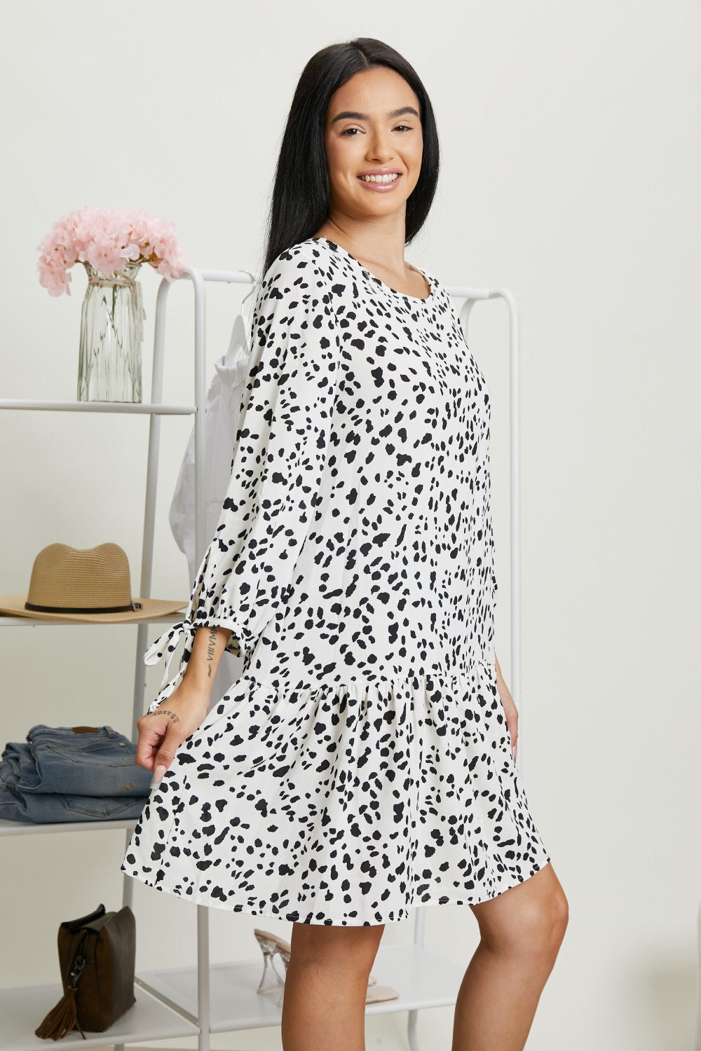 Dalmatian Mini Dress - Reflection Boutique