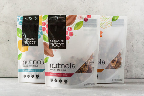 square root nutnola product line