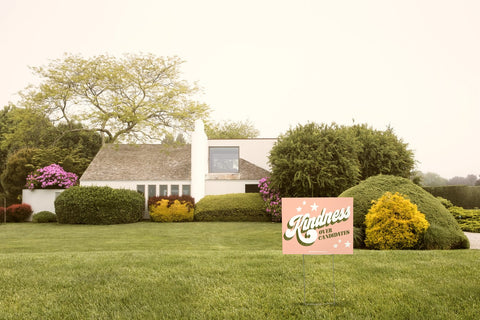 Kindness Over Candidates Yard Sign