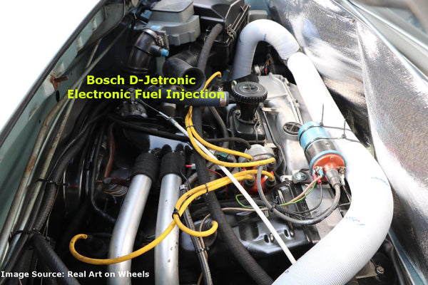 Porsche 914 D-Jetronic fuel injection system