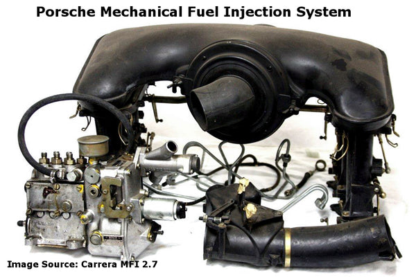 Hardware des mechanischen Kraftstoffeinspritzsystems von Porsche