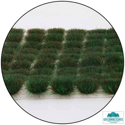 6mm loose summer green static grass, making tufts, pathways