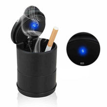 Load image into Gallery viewer, 0876 Portable LED Ashtray Cup Holder for Cars/Truck/Auto - DeoDap
