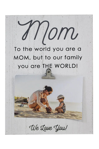 mom clip photo frame