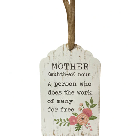mothers day gift hanging plaque