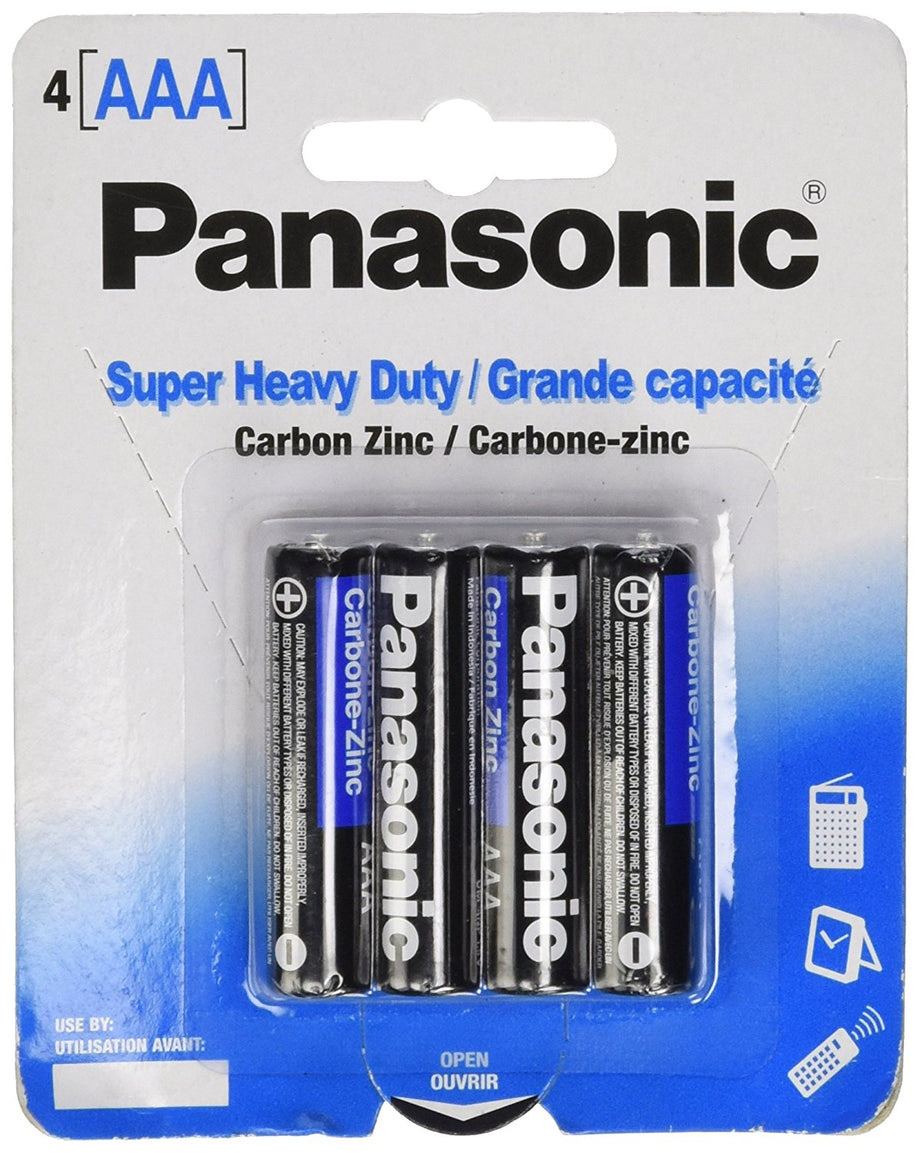 Panasonic D Super Heavy Duty Batteries 2pc – The Cuisinet