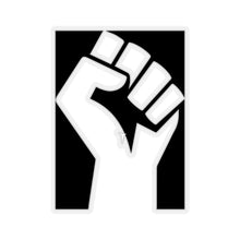 Load image into Gallery viewer, Black Lives Matter Fist Sticker
