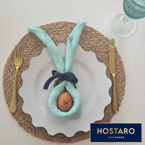 Hostaro Tableware Easter Bunny Ears Napkin
