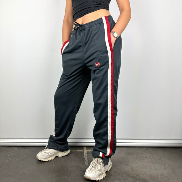 Nike Black Embroidered Swoosh Track Pants (L) – Jamie Online Vintage